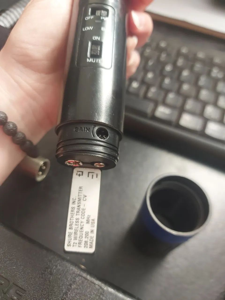 Microfone Sem Fio Shure SM5864520764335875124