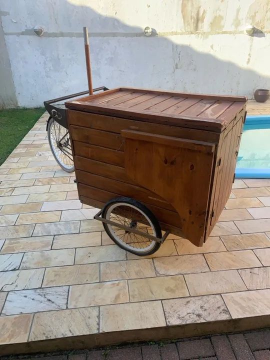 Bicicleta com carrinho para eventos - Foto 5
