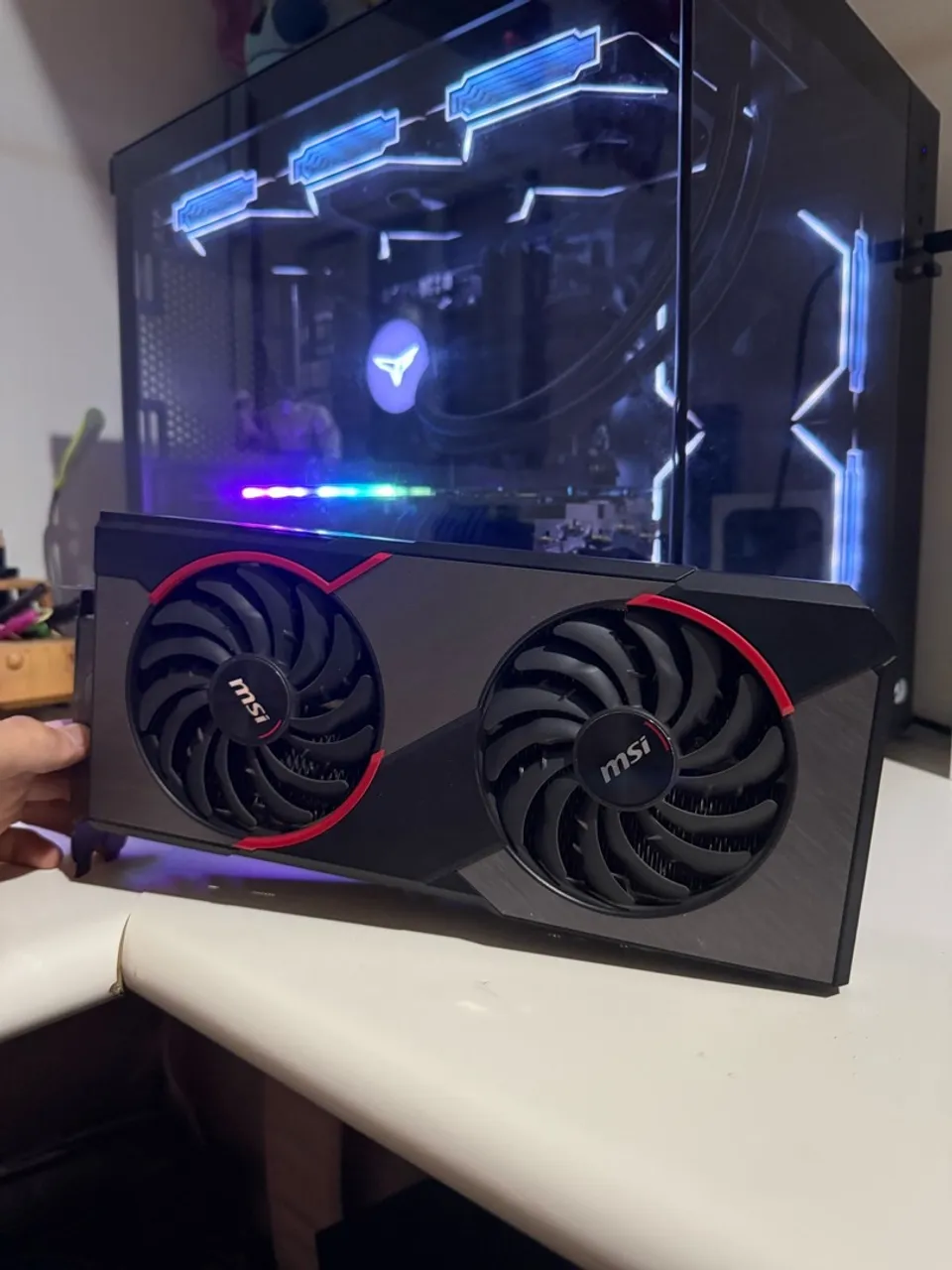 Placa de Vídeo - RX 5700XT MSI - @bpstech_