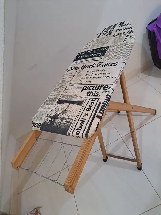 Mesa de passar roupa dobrável - Foto 2