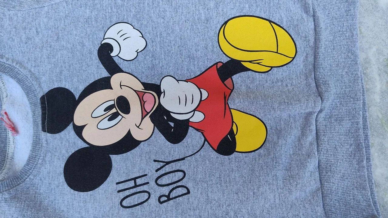 Blusa Manga Longa Mickey Mouse 4 - Foto 3