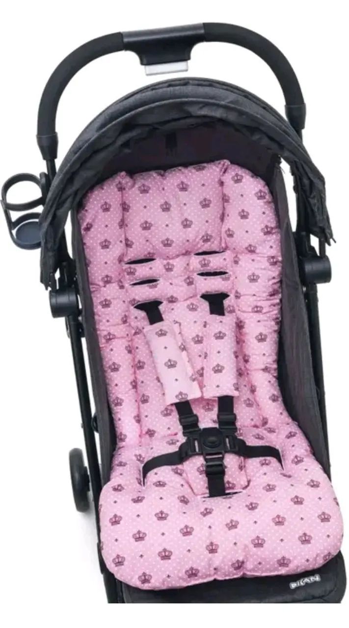 Almofada redutora universal para carrinho de bebe e bebe conforto - Foto 5