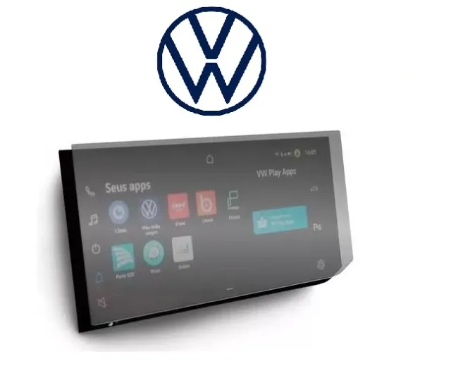 Película Protetora Vw Play Original Volkswagen Polo Nivus Virtus Multimídia 10"