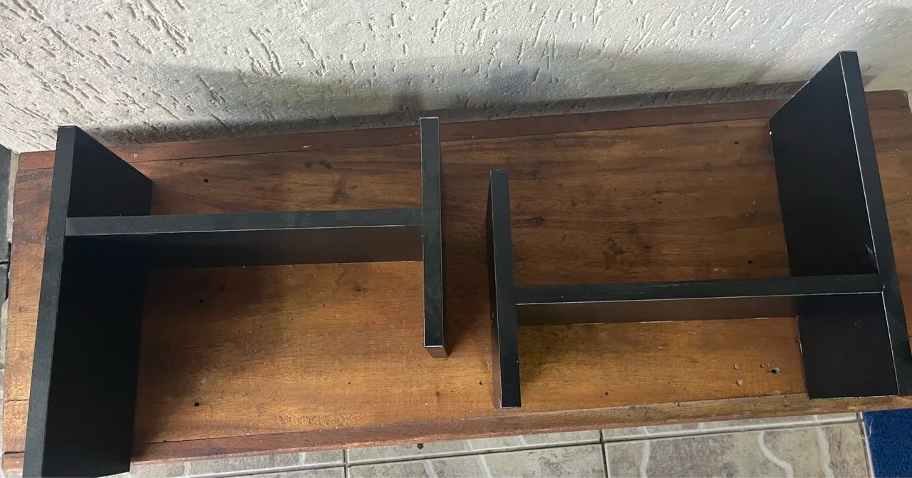 Nicho organizador de mesa cor preta - Foto 3
