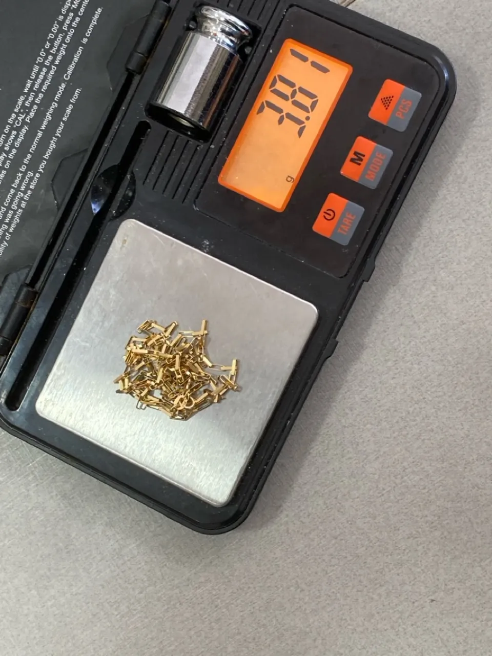 Correntinha de ouro 3.81g