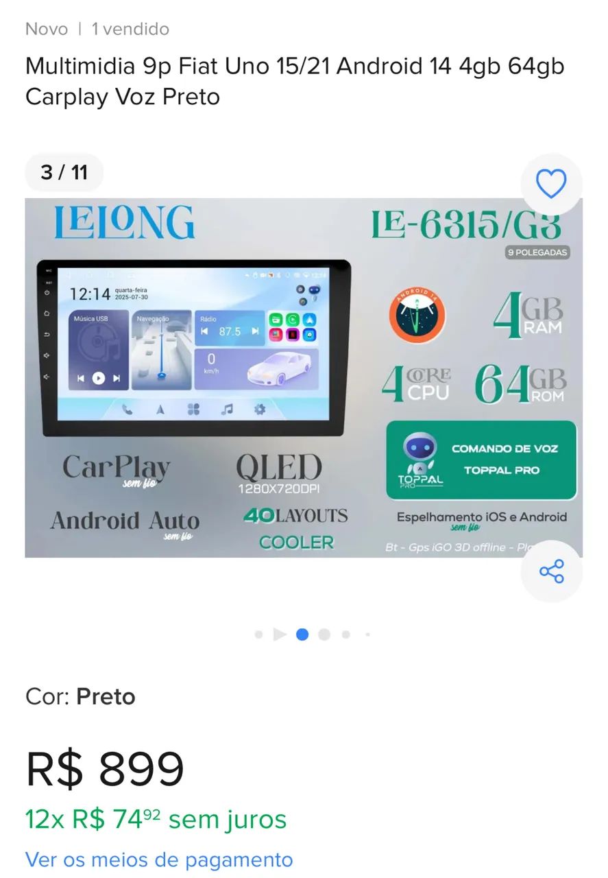 Multimedia 9? Android CarPlay AndroidAuto 64385504462081122