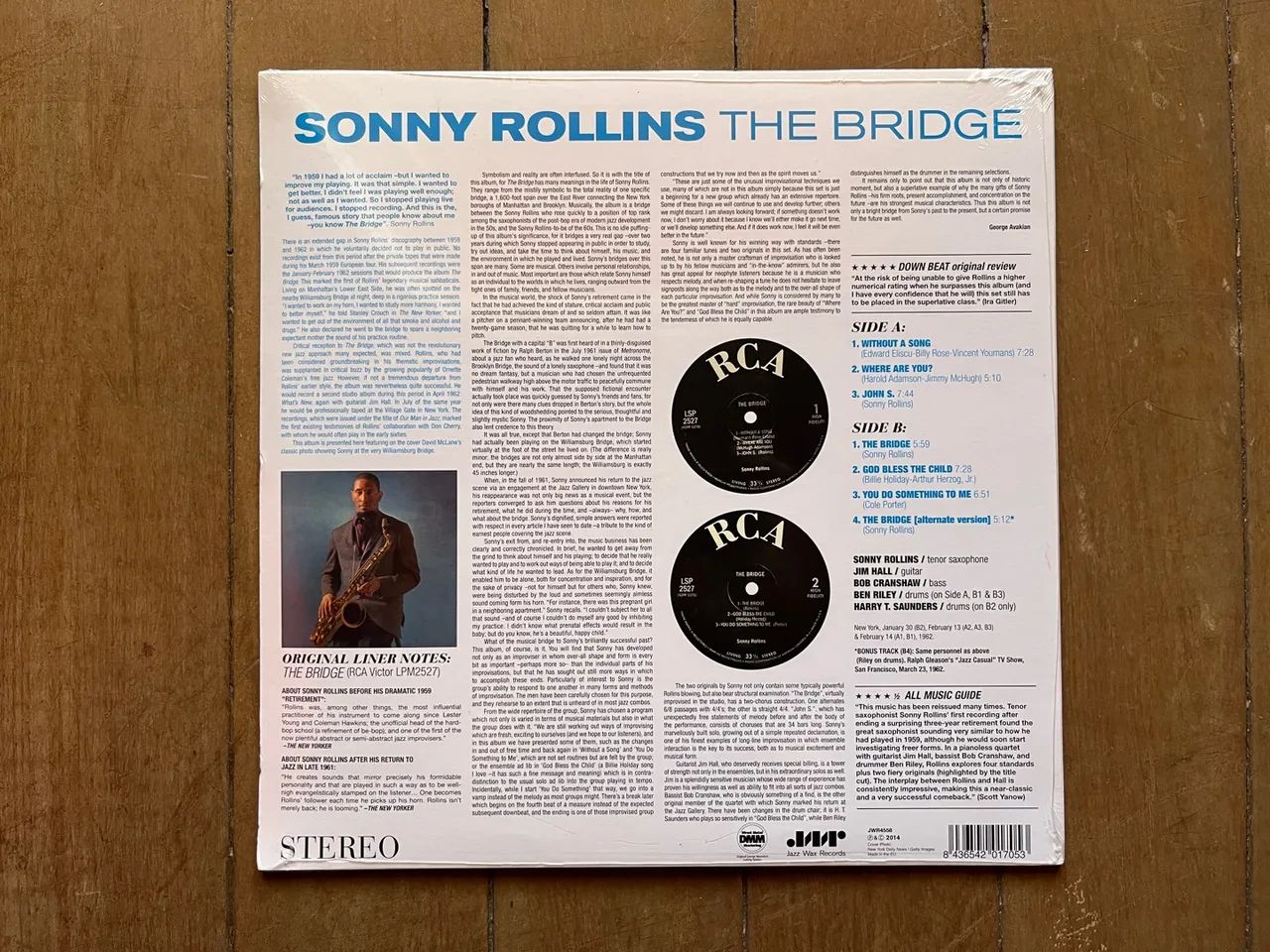Vinil 180g LP The Bridge - Sonny Rollins - Foto 2