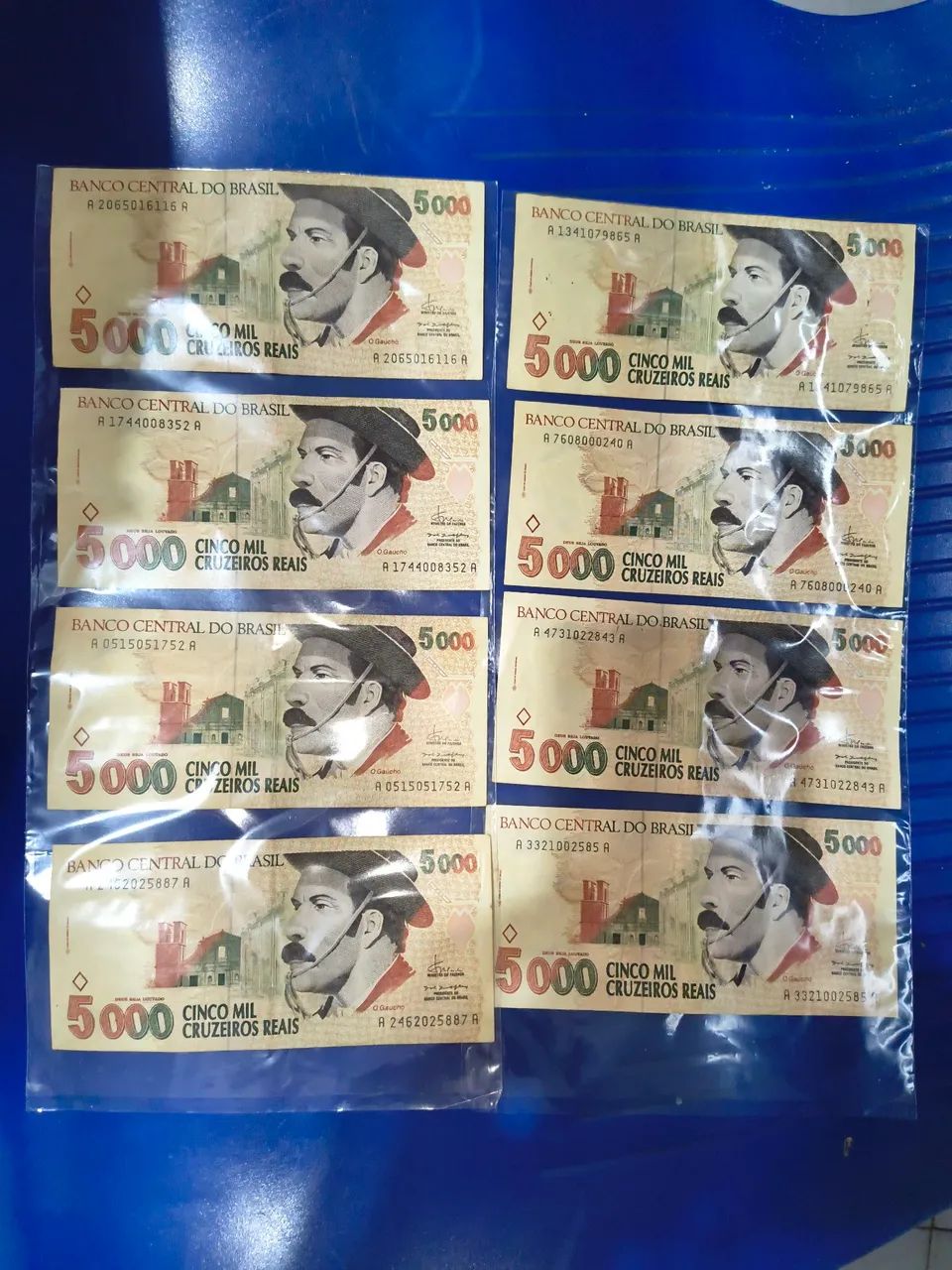 Notas de 5000 cruzeiros  - Foto 3