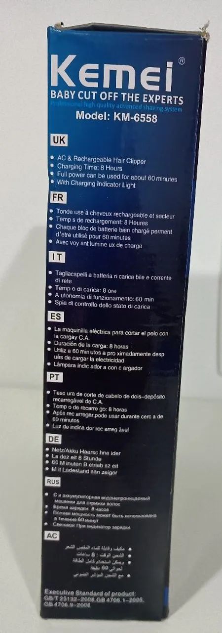 Kemei Multishaver Profissional KM-6558 - Foto 4