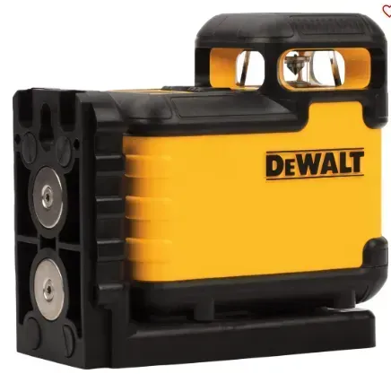 Nível a laser, 2 linhas verdes, 15 metros, DW03601CG, DEWALT