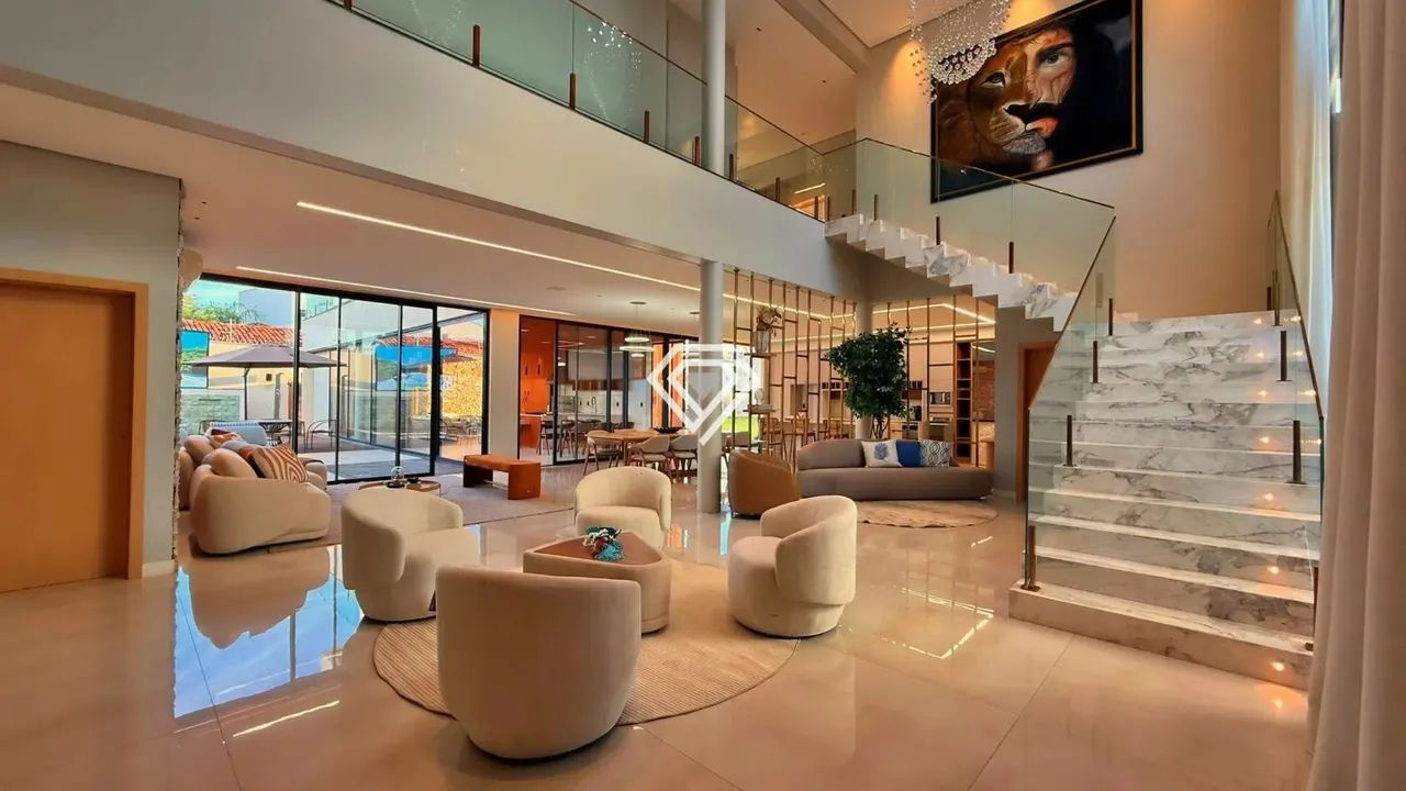 Sobrado 5 Suítes, 669 m² c/ Lazer à Venda na 204 Sul