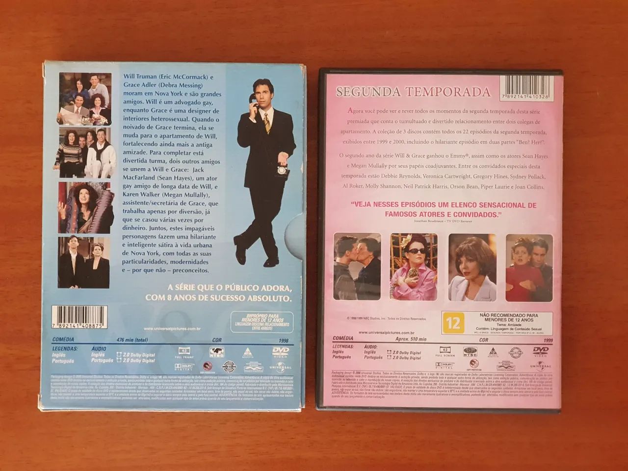 Will & Grace - 1ª e 2ª Temporadas Completas - DVD - Foto 2