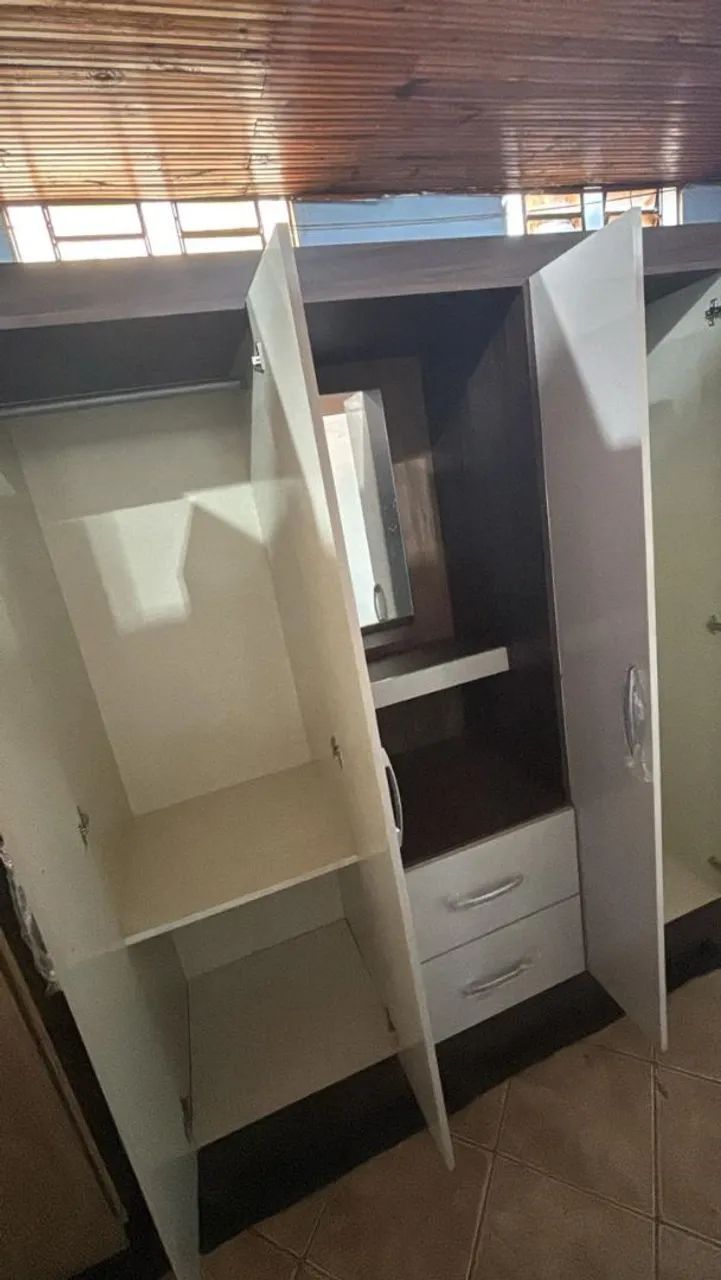 Promoção guarda roupa de 4 portas branco - Foto 2