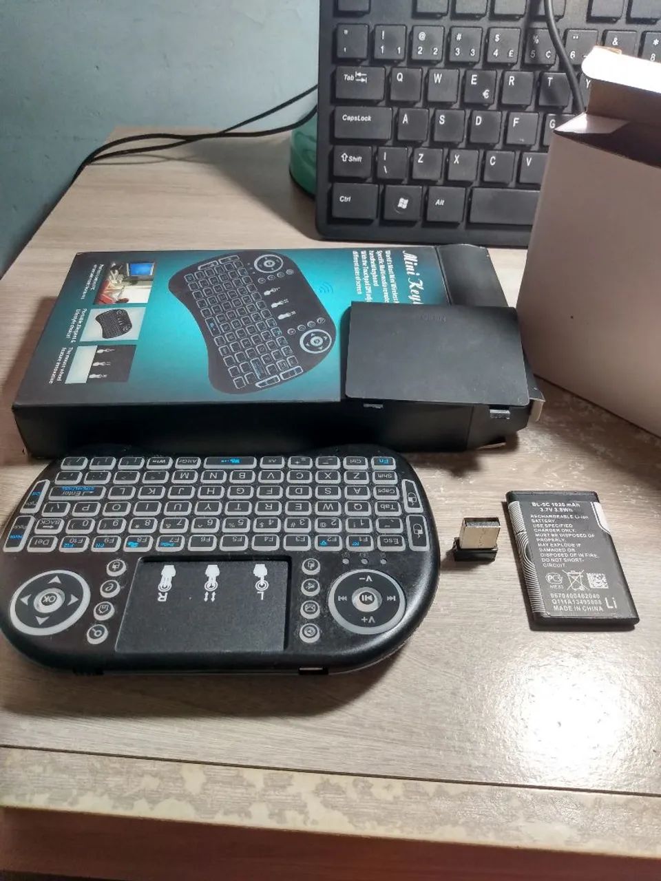 Mini Teclado sem Fio Touchpad - Foto 3