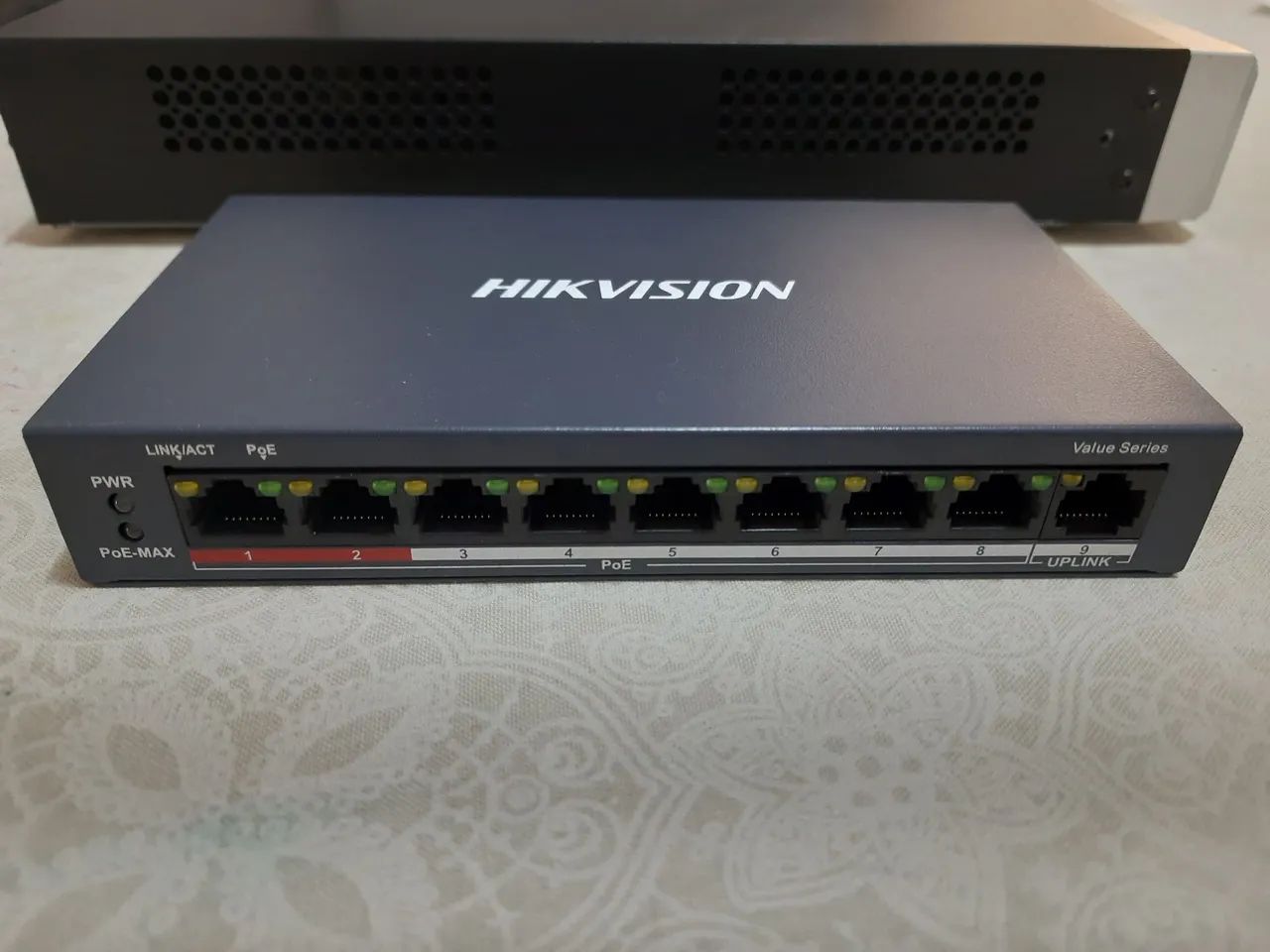 Switch Hikvision POE 8 portas para CFTV