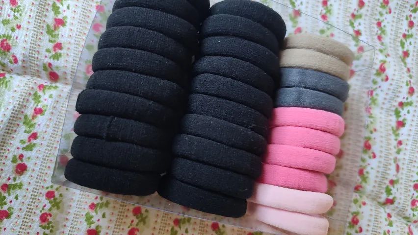 NOVOS 30 Elástico de Cabelo Xuxinha Rabicó