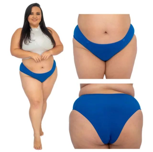 Calcinhas plus size lisa algodão no atacado - Foto 3