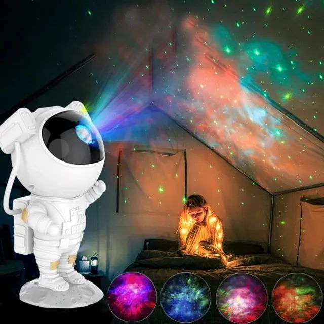 Projetor Astronauta Nebulosa + Controle64396801038851124