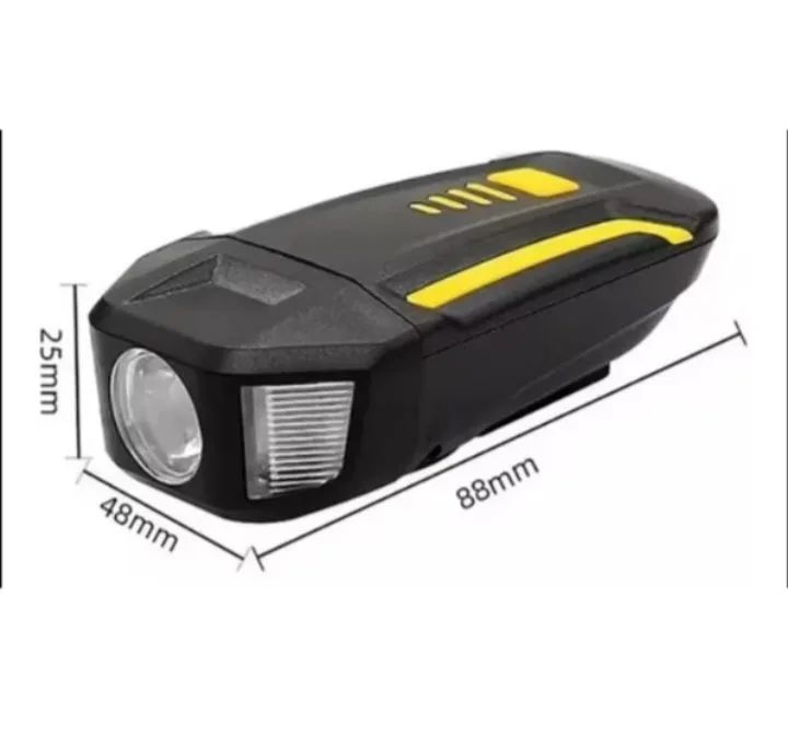 Kit Farol e Lanterna Bike com Buzina JWS - Foto 2