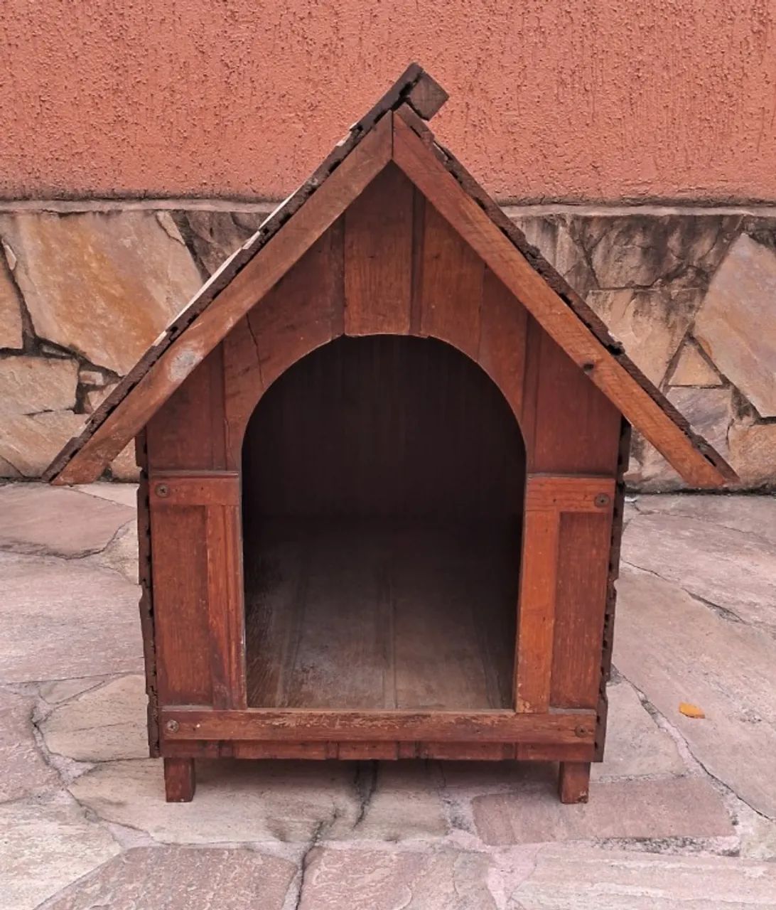 Casinha de Cachorro de Madeira Tamanho 3 