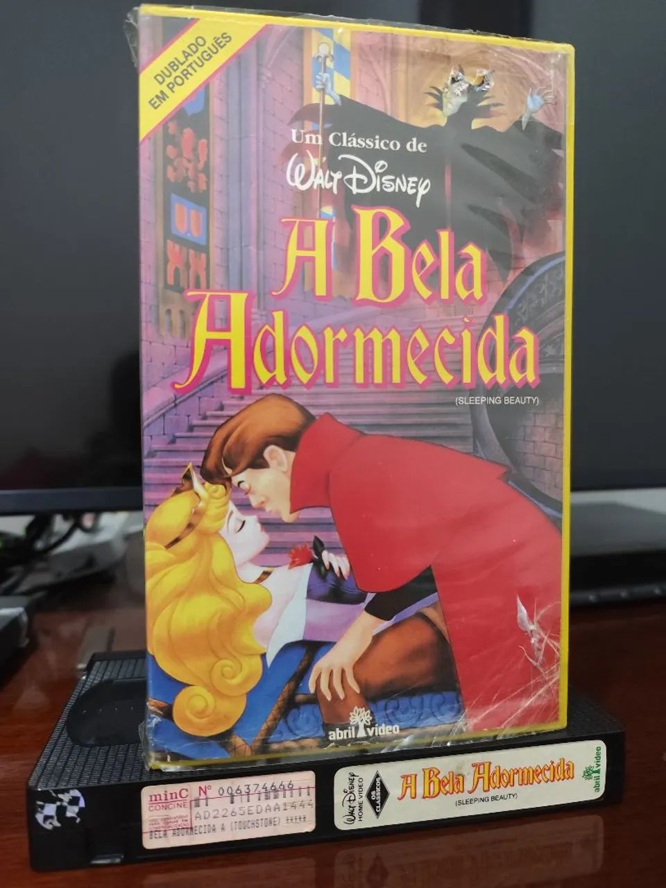 VHS A Bela Adormecida - 1ª Tiragem - Disney