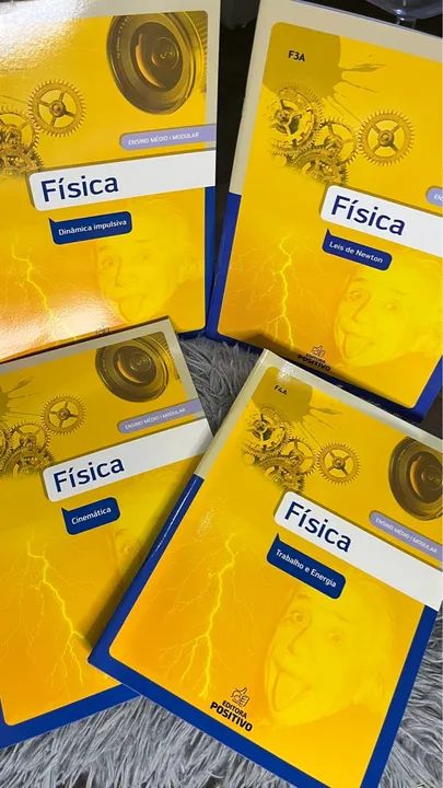 Kit 9 Módulos de Física - Editora Positivo - Ensino Médio - Foto 2