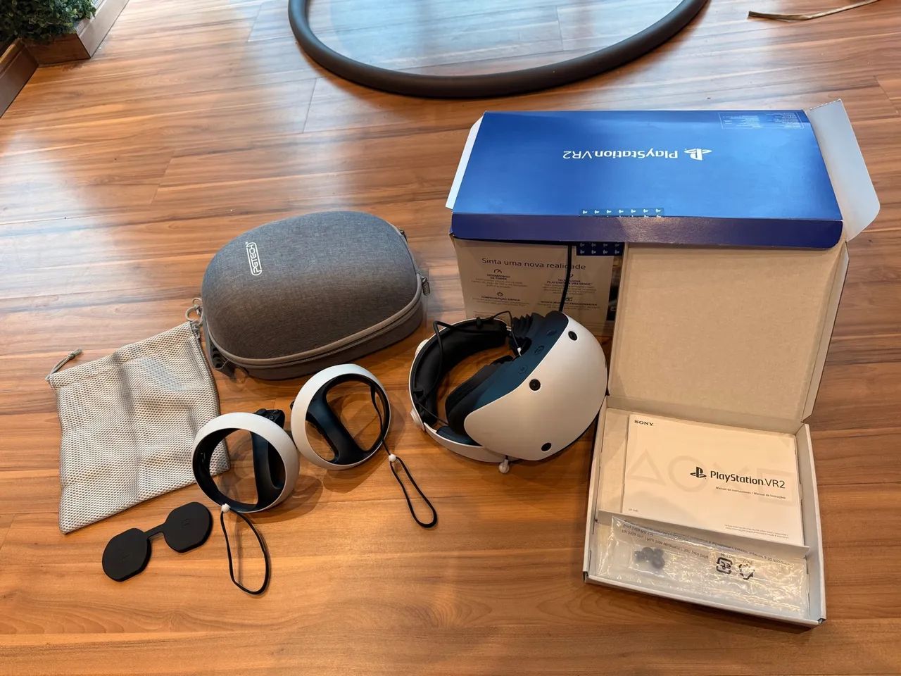 Óculos VR2 PlayStation completo com garantia e case  - Foto 6