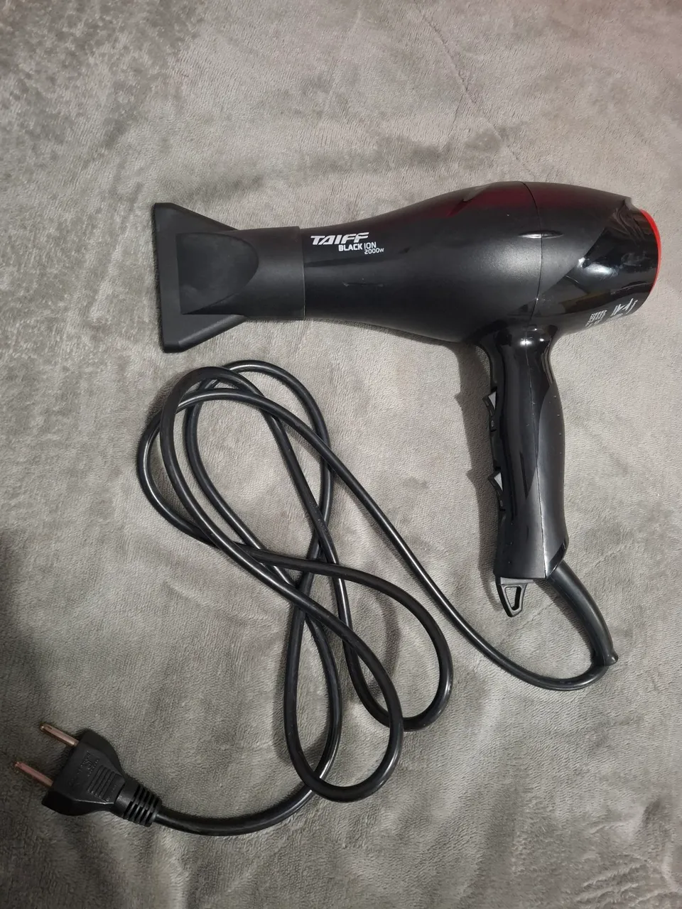 Secador de Cabelo Taiff Black Ion 2000W