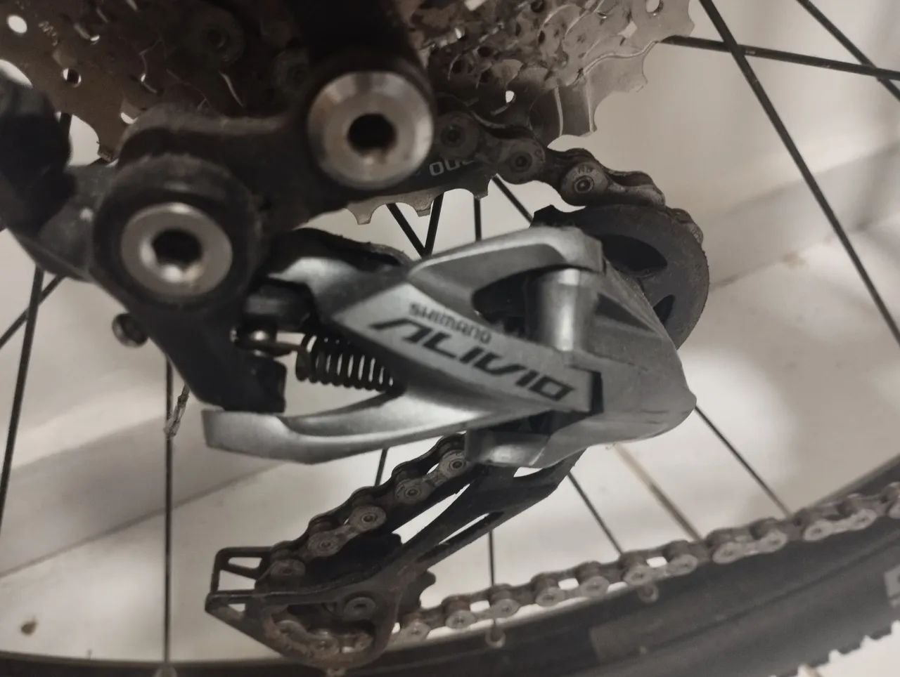 Cambio de bicicleta Shimano Alivio