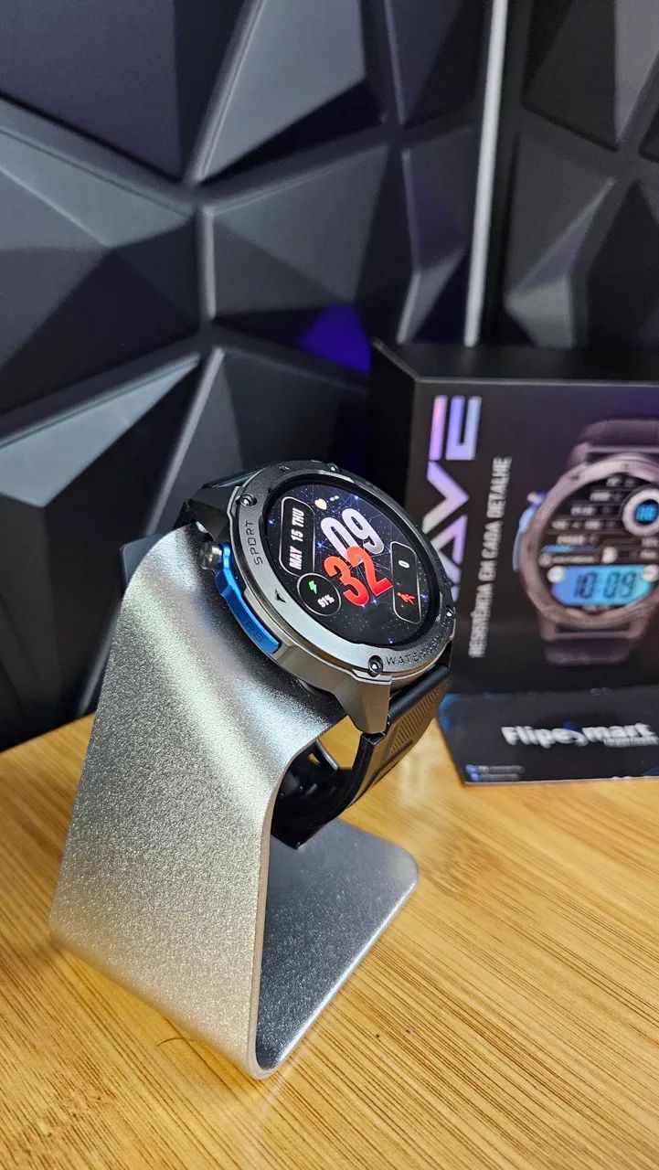 Smartwatch Brave  Resistência Militar+ Garantia(Novo) - Foto 5