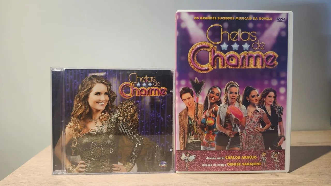 CD + DVD Cheias de Charme - trilha sonora da novela - CDs, DVDs