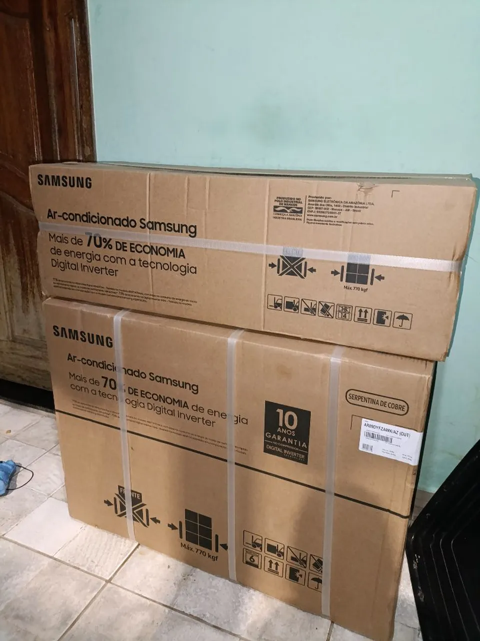 AR CONDICIONADO SAMSUNG WIND FREE INVERTER 9.000 220V FRIO