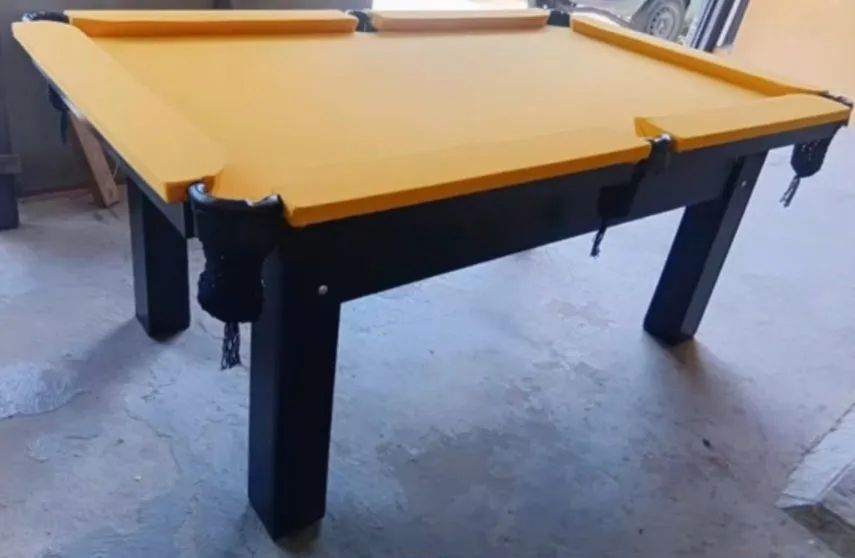 Mesa de Sinuca 1.90x1.15 de redinha Á PRONTA ENTREGA  - Foto 4