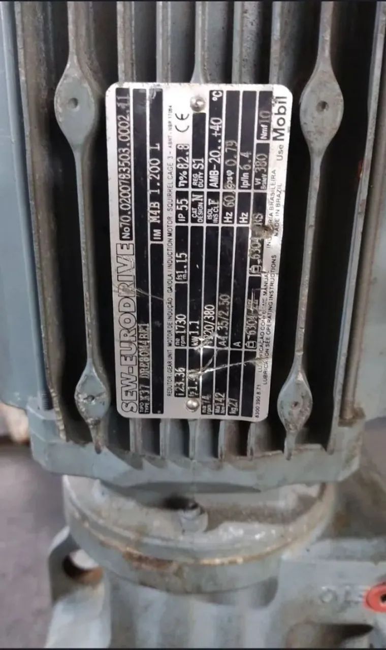 Motoredutor 1,2 CV 220/380 - Foto 5