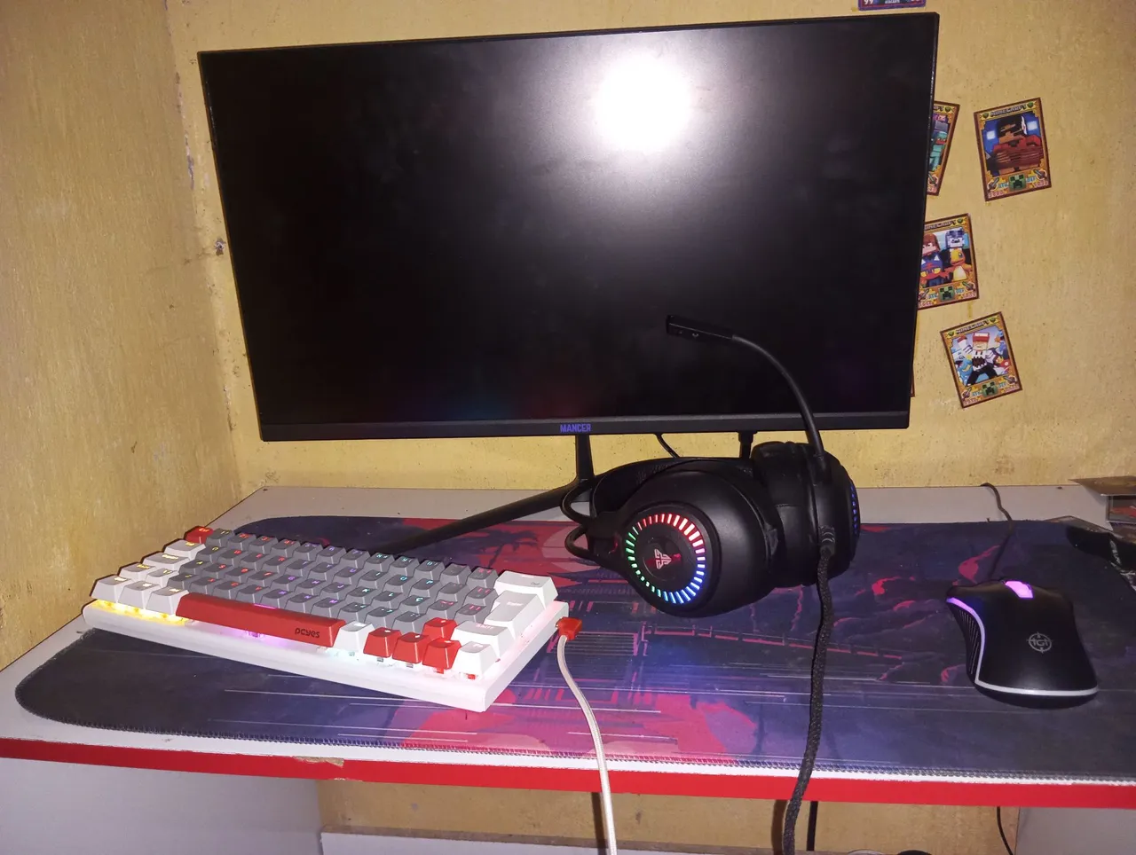 PC Gamer Completo - Teclado Mecânico, Headset e Mouse