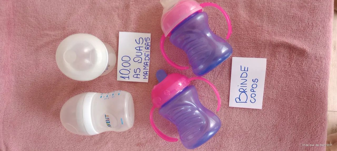 Kit Mamadeiras Avent + Brinde Copos - Foto 2