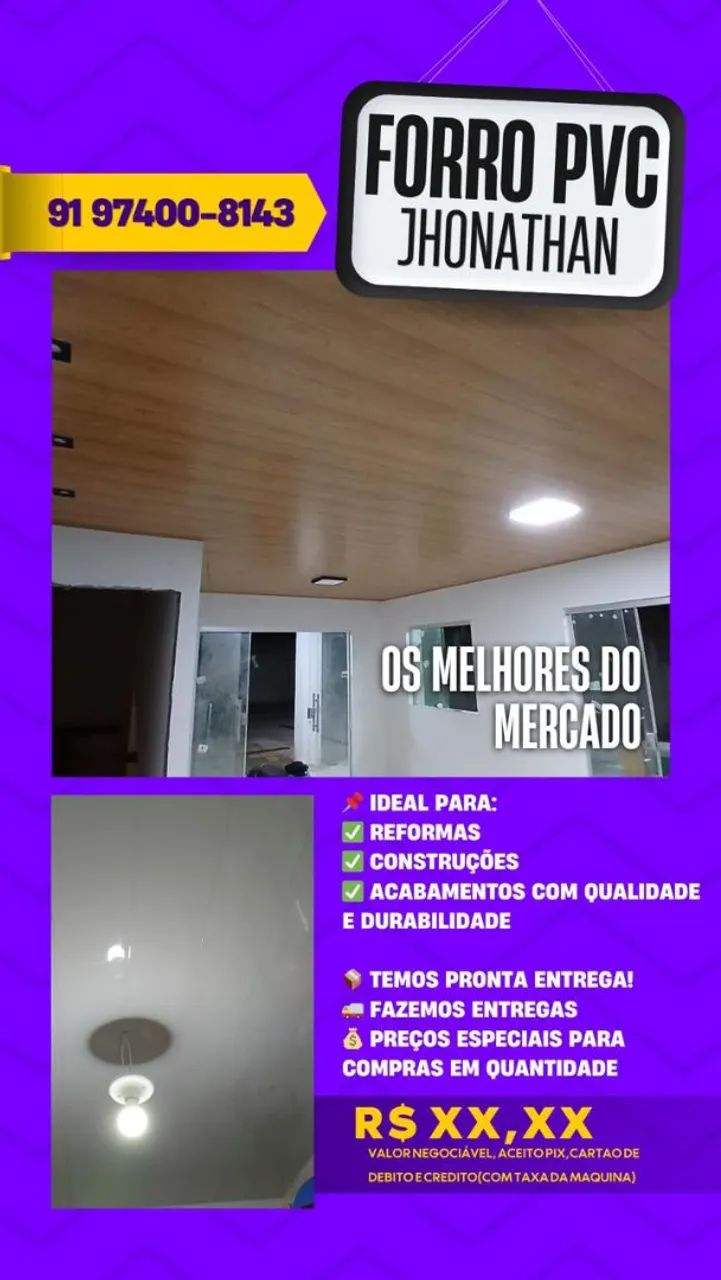 FORRO PVC 