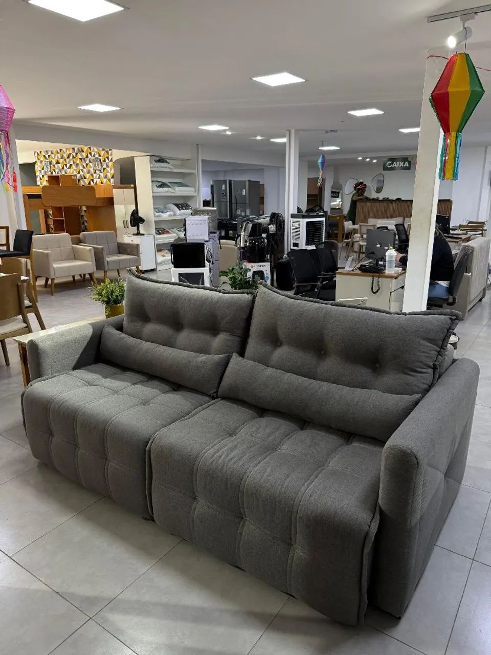 Sofá cama em linho  - Foto 2