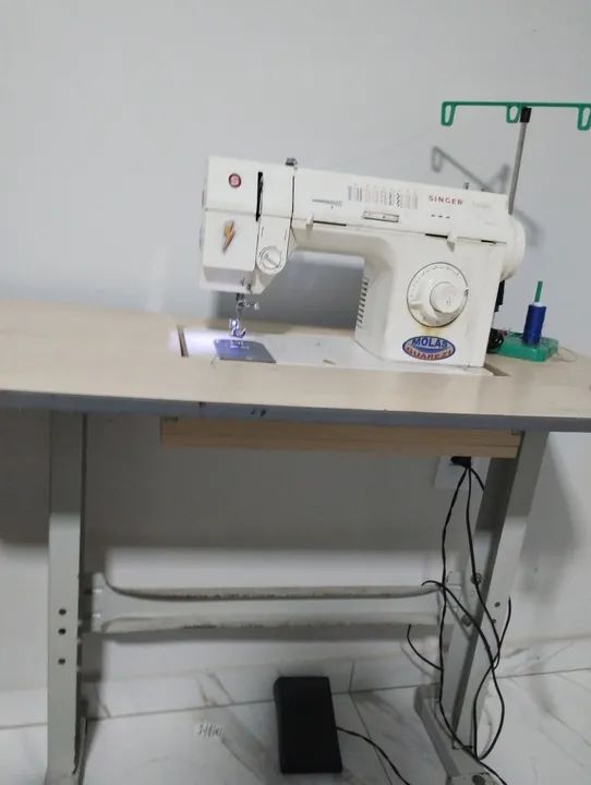 Máquina Singer facilita 