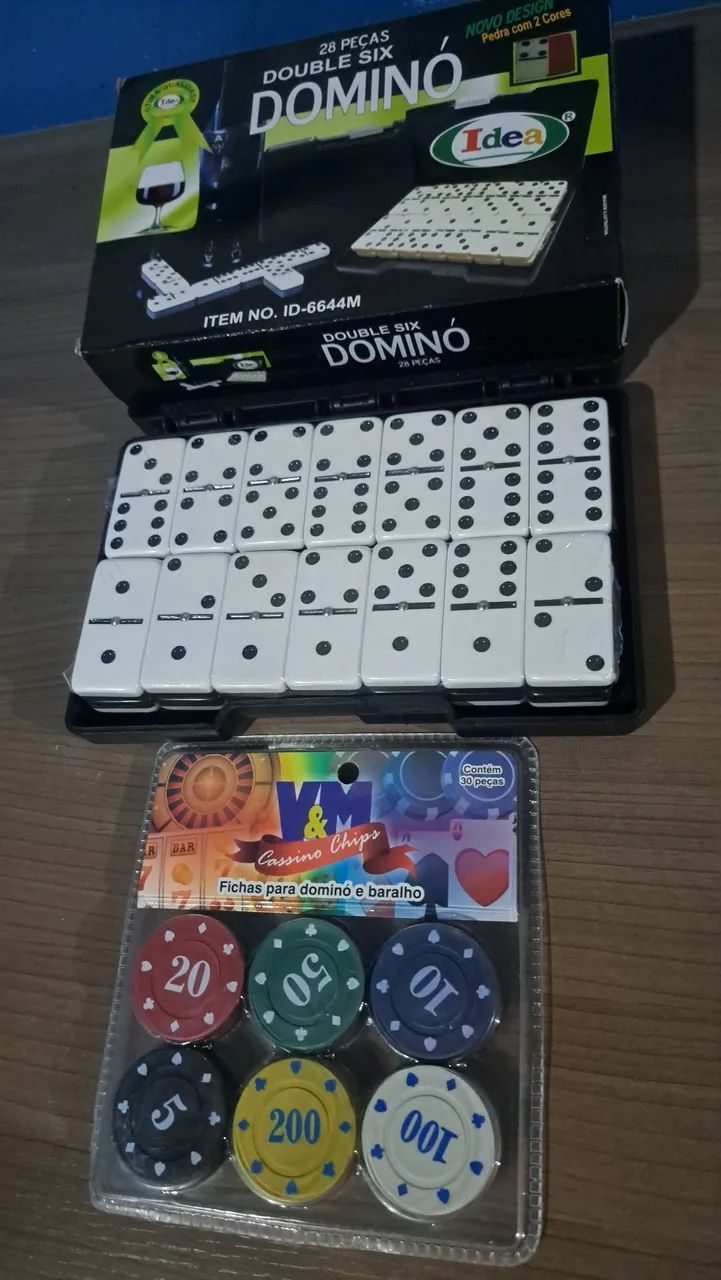 Dominó profissional + Fichas!!!