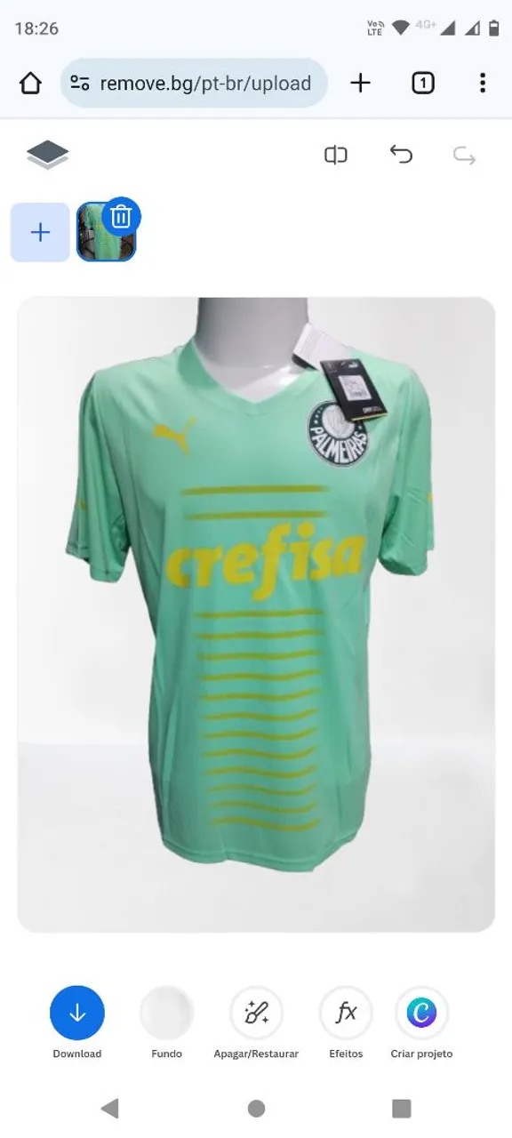 Camisa Palmeiras III Puma - Tam. G, GG e 2XL