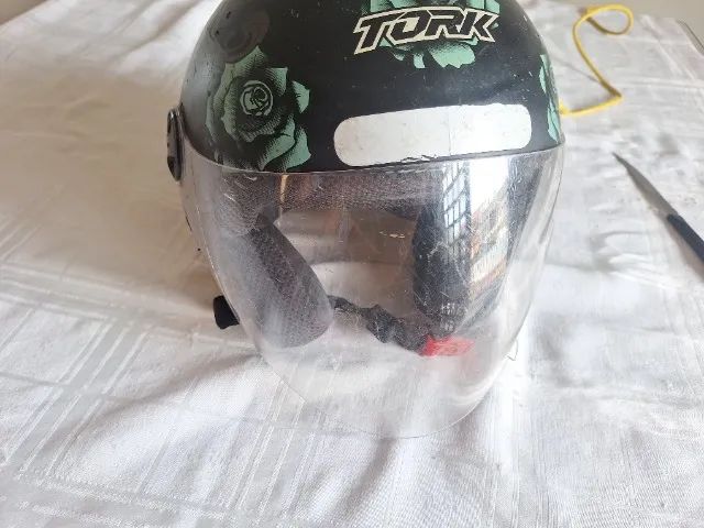 Capacete Aberto Pro Tork New Liberty Three Flowers - Foto 4