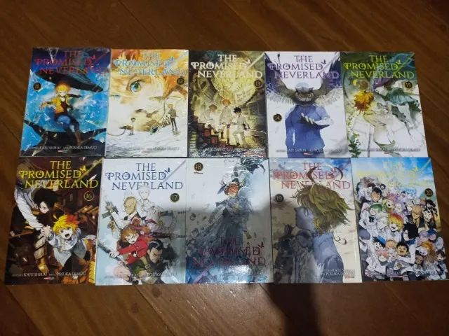 Coleção Mangás The Promised Neverland Completo 1 ao 20 Pouco Usado - Foto 6