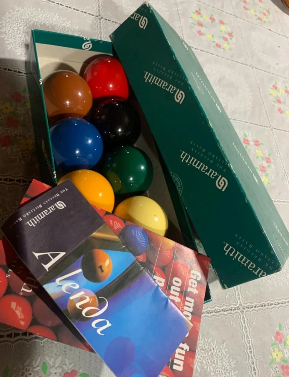 Bolas Originais Aramith Bilhar Sinunca