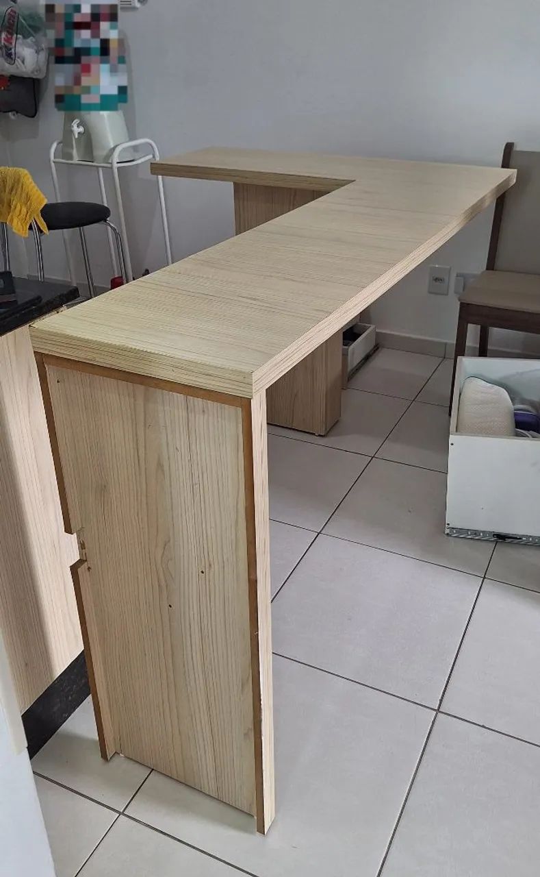 Mesa bancada em L64307305445635124
