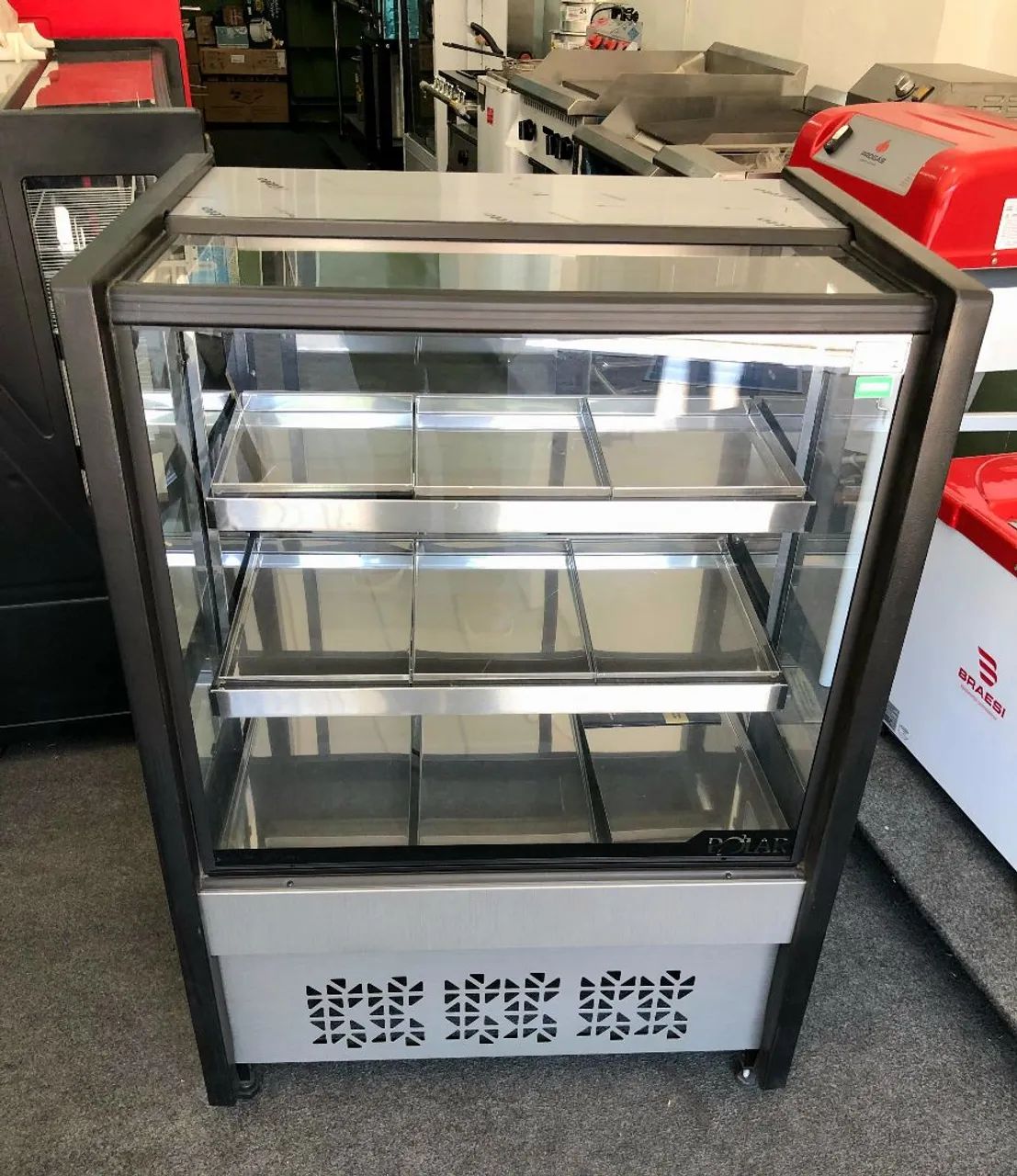 Balcão para salgados de 80cm da Polar.