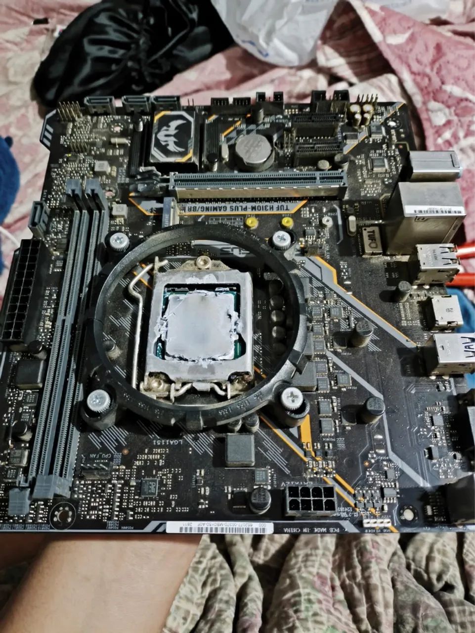 Kit Placa Mãe e processador 