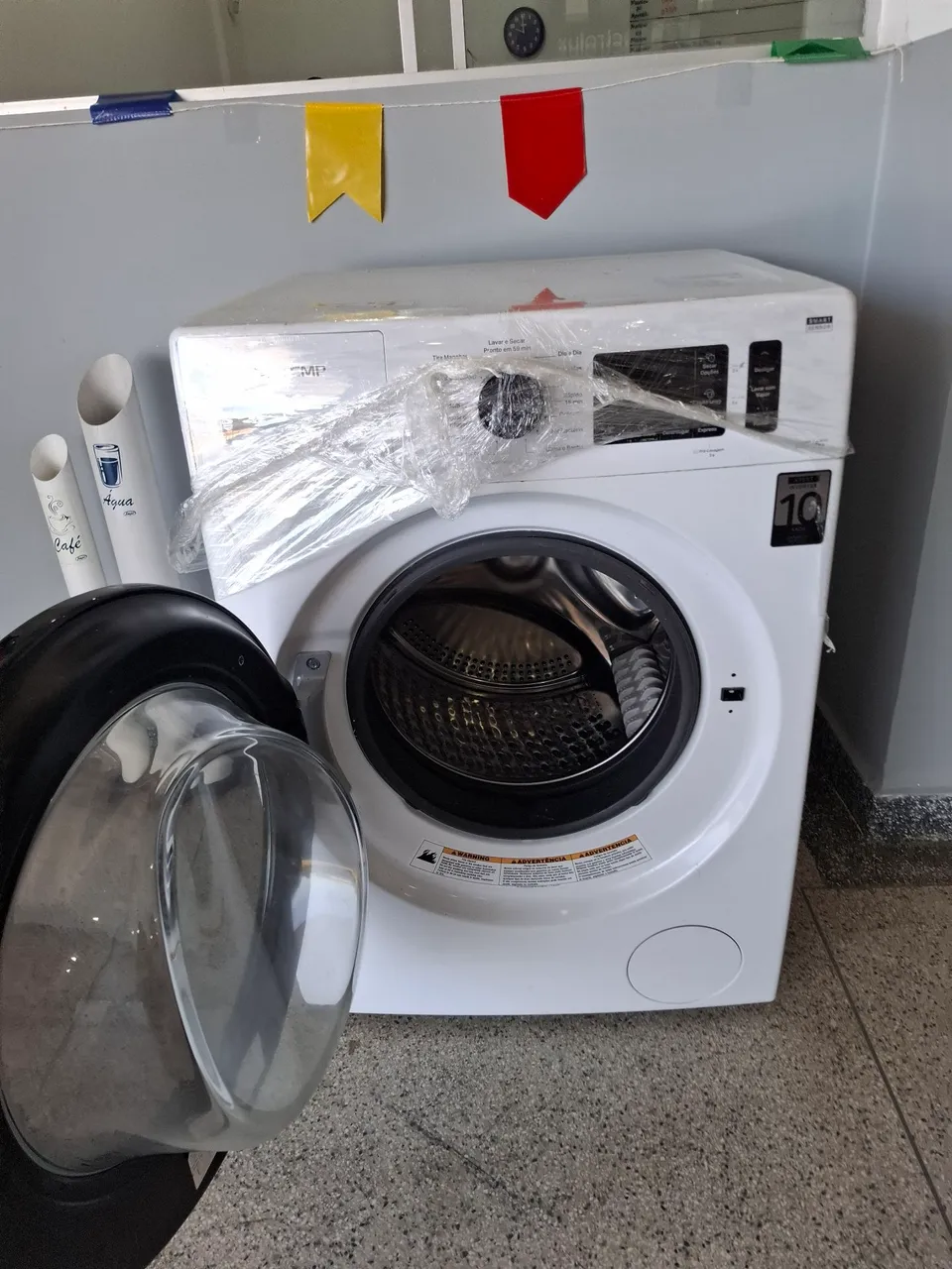 Lava e seca