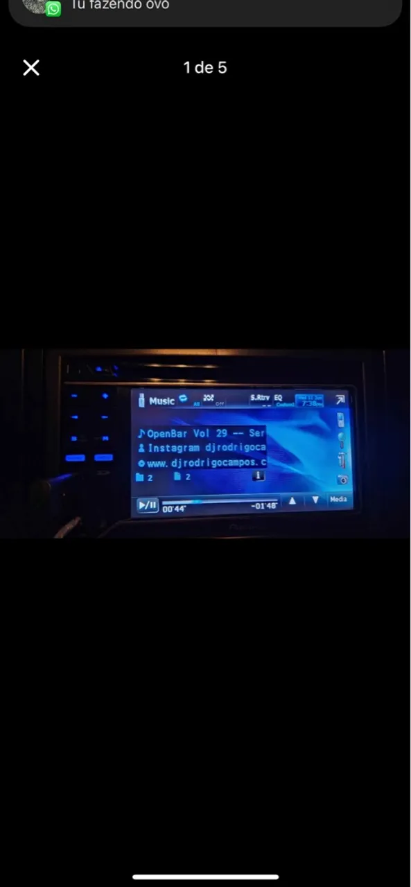 Som automotivo Pioneer