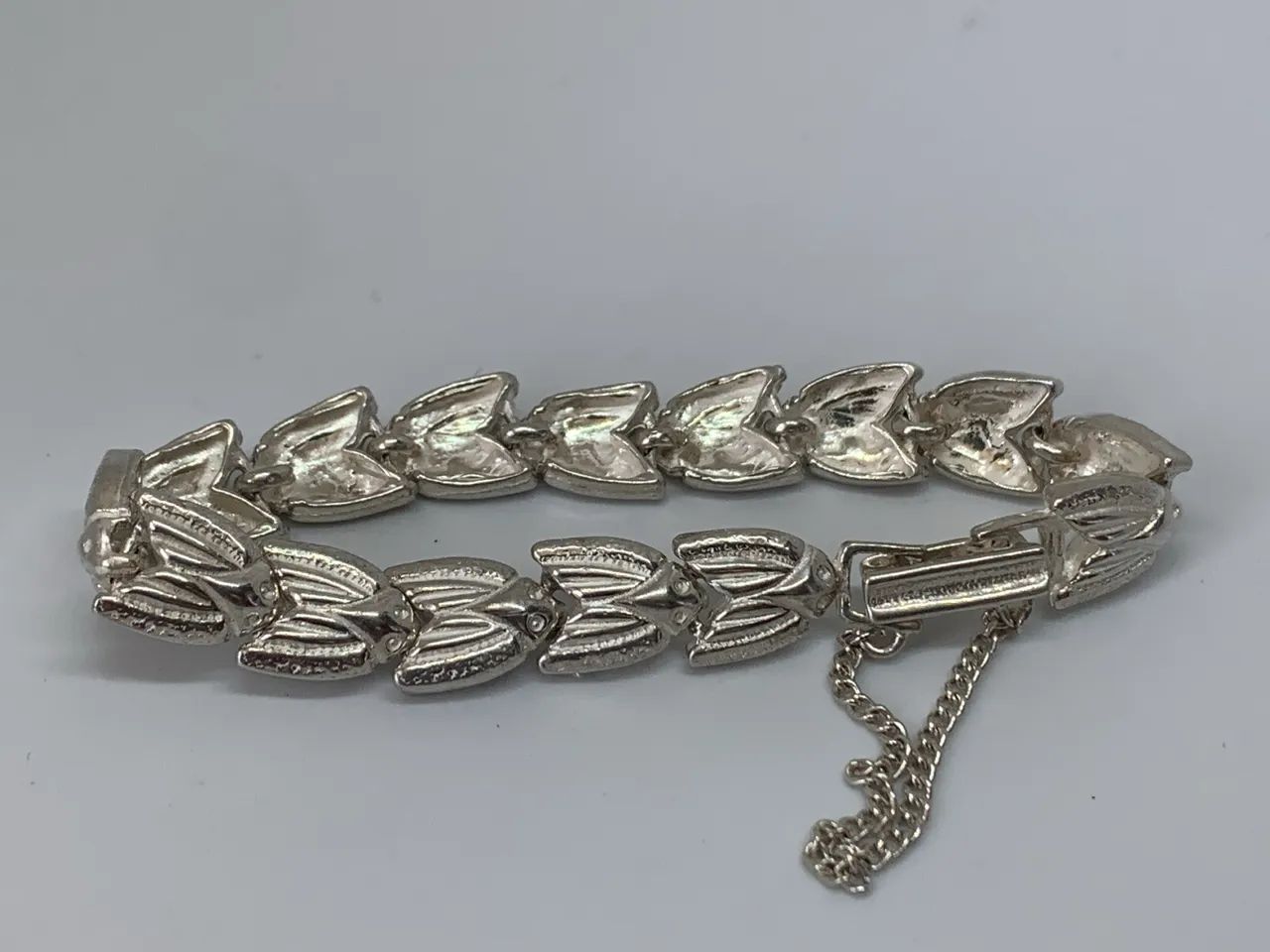 pulseria retro de prata vintage